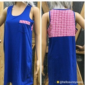 Mainstreet M Gingham Dress Swimsuit Cover